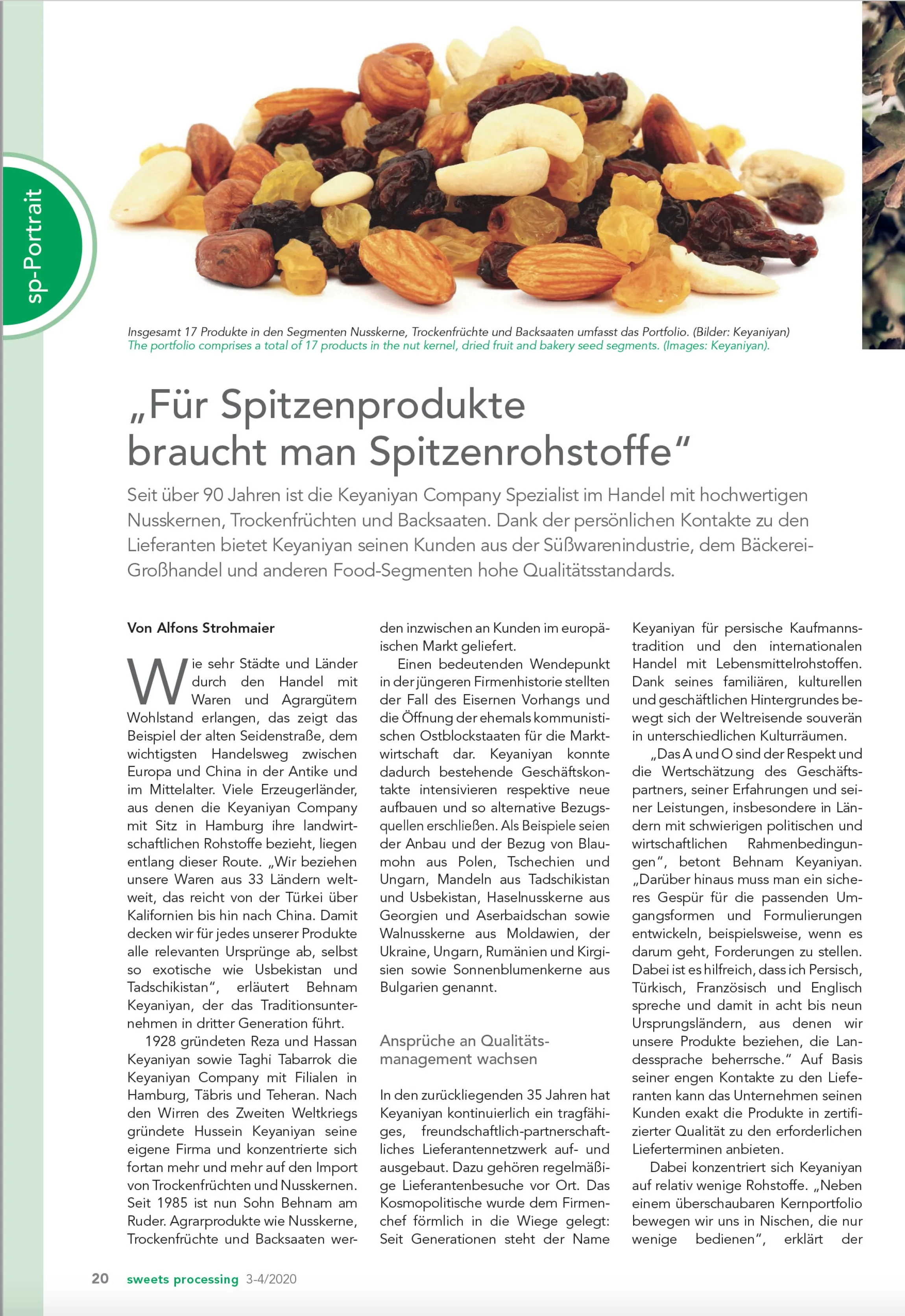 Sweet Processing Artikel Seite 1